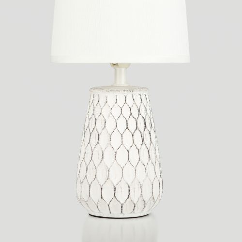  Лампа настольная Bertha 7071-502 1хE14 40Вт керамика бел. Rivoli Б0057272 фото в каталоге от BTSprom.by