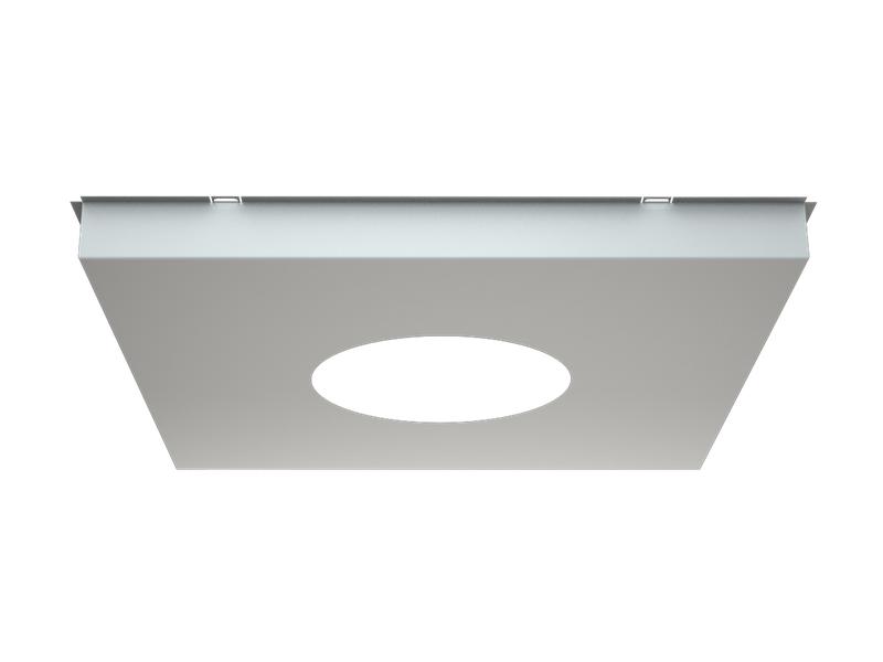 рамка для светильника sl/dl (colibri) 190х190хd125 (100х100х40 lamel 10мм) silver ст 2170000360 от BTSprom.by