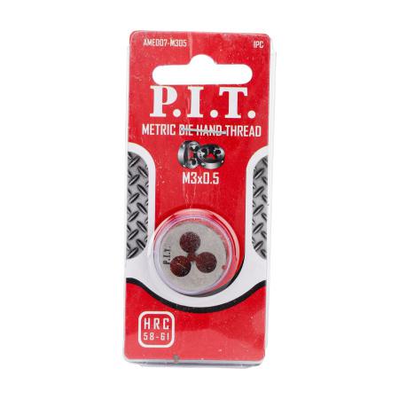 плашка метрическая m3х0.5мм p.i.t. amed07-m305 от BTSprom.by