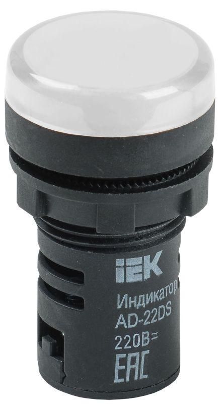 лампа светосигнальная ad22ds d22мм 230в ac бел. karat iek bls10-adds-230-k01 от BTSprom.by