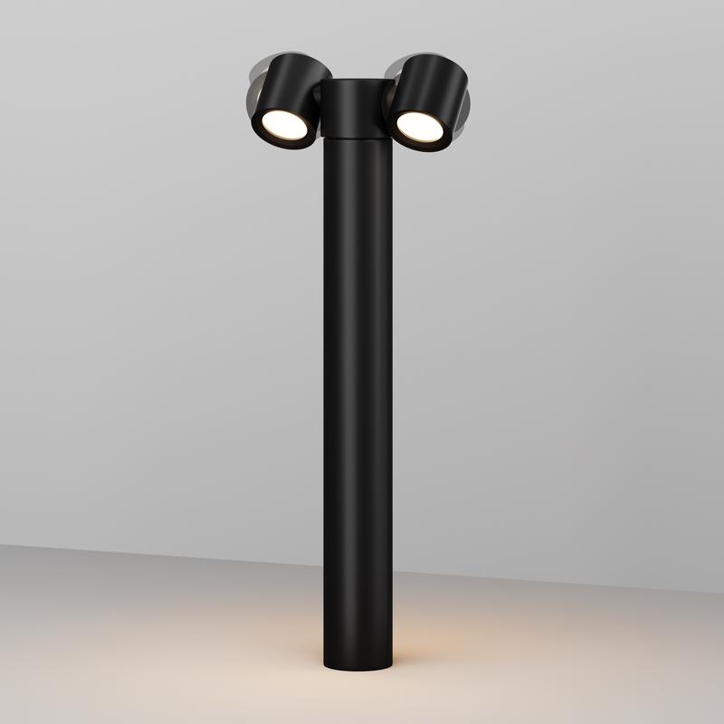 Светильник Wall Street 2х50Вт GU10 IP54 ландшафтный Maytoni O010FL-02B фото в каталоге от BTSprom.by