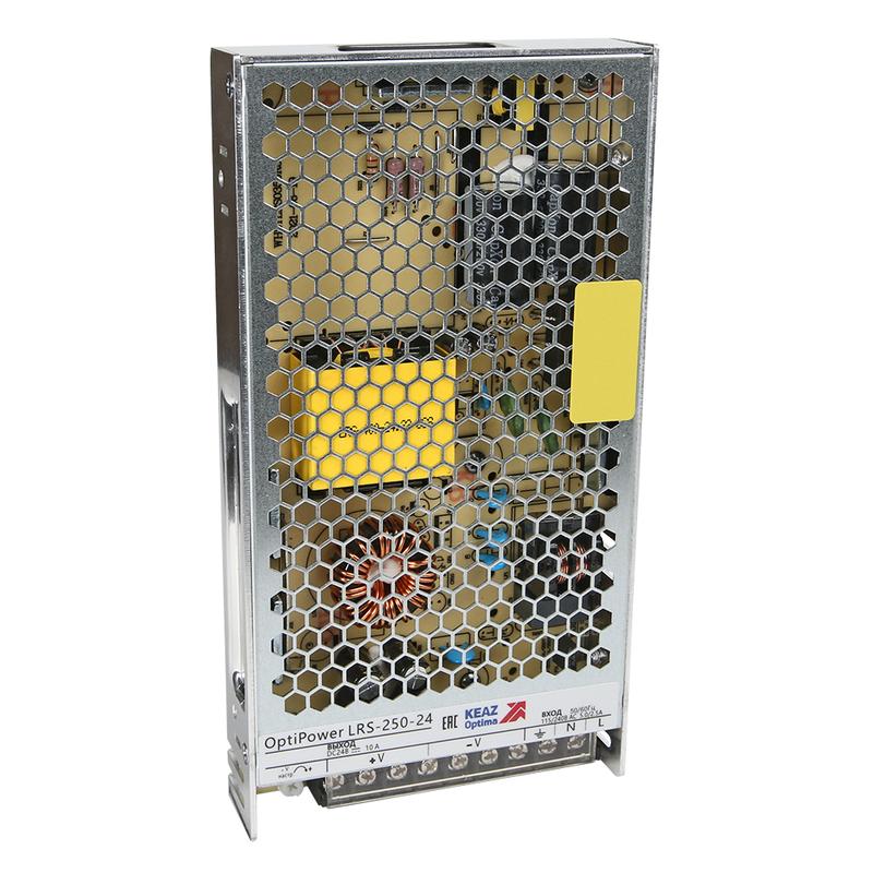 блок питания панельный optipower lrs 250-12 21a кэаз 328886 от BTSprom.by