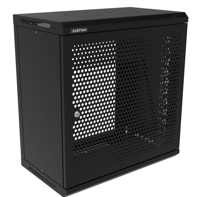 шкаф телекоммуникационный настенный твс-12u-600-350-пр-9005 suprlan 05-2122-b от BTSprom.by