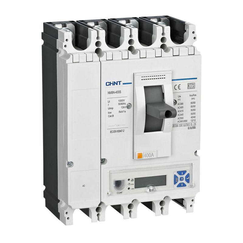 выключатель автоматический 4п 250а 150ка nm8n-400r em с электр. расцеп. lcd (r) chint 269466 от BTSprom.by