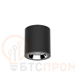 светильник светодиодный dl-02 tube 12вт 4000к 160х150мм 35град. накладной ral9005 черн. муар varton v1-r0-90114-20000-2001240 от BTSprom.by
