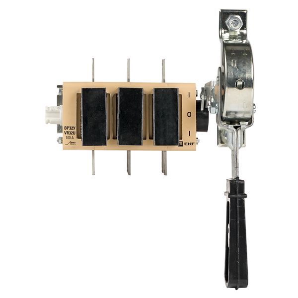  Выключатель-разъединитель ВР32У-31A71240-R 100А 2 напр. с дугогасит. камерами с передней смещенной рукояткой MAXima EKF uvr32-31a71240-r фото в каталоге от BTSprom.by