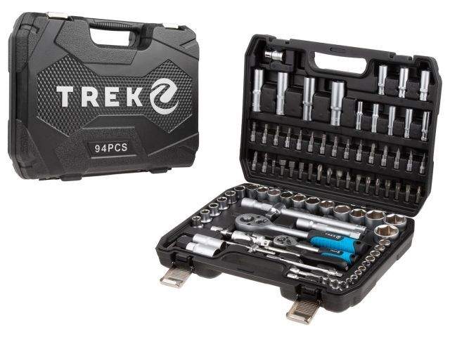 набор головок и бит 94пр. trek (1/4", 1/2", 6 граней) от BTSprom.by