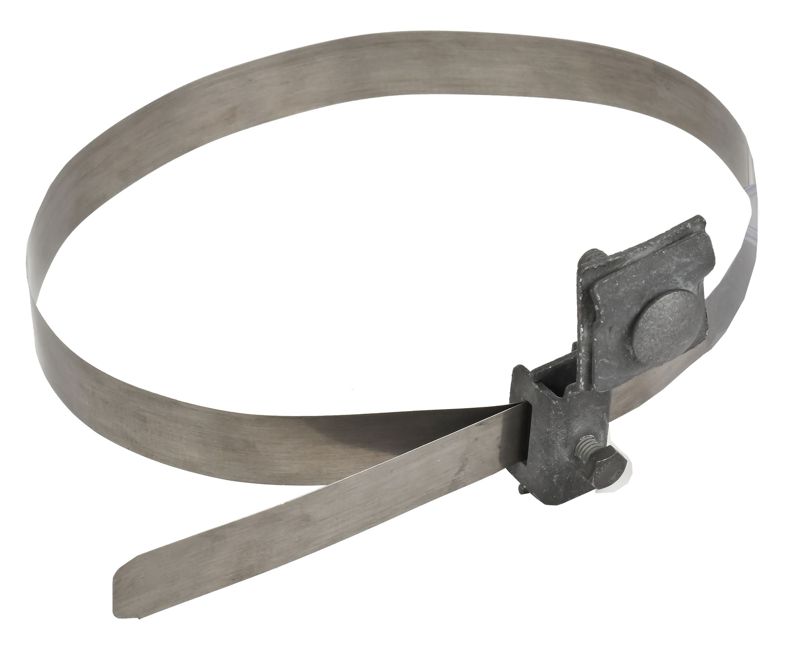 держатель проводника круглого 6-10мм водосточная труба 0-160мм оцинк. сталь td iek zdp80-13-7-16-160 от BTSprom.by