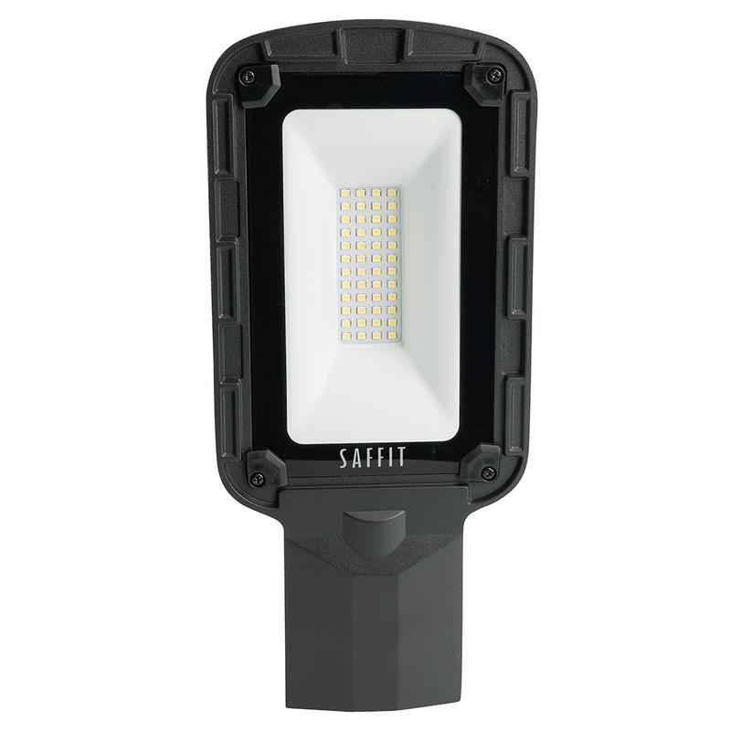 светильник светодиодный уличный 30вт 5000к ac230в/ 50гц черн. (ip65) ssl10-30 saffit 55232 от BTSprom.by