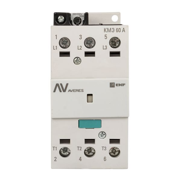  Контактор КМЭ 60А кат. 230В AC AVERES EKF ctr-s-60-00-230-av фото в каталоге от BTSprom.by