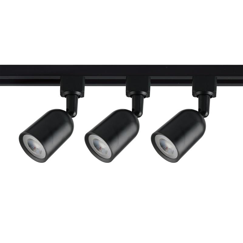 светильник светодиодный трековый ulb-q292 8w/4200k/k black set31 8вт 4200к 1800лм набор 3 предмета на шинопроводе 1м с коннектором корпус черн. volpe ul-00006780 от BTSprom.by