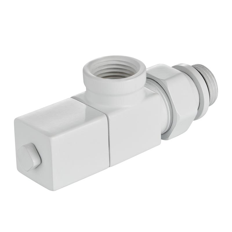  Набор дизайн-вентилей CUBE осевой 1/2дюйм бел. Royal Thermo НС-1422572 фото в каталоге от BTSprom.by