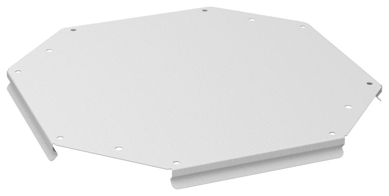 крышка для ответвителя осн.100 1.2мм ral 9016 esca 5 iek es5-krd-100-12-rga от BTSprom.by