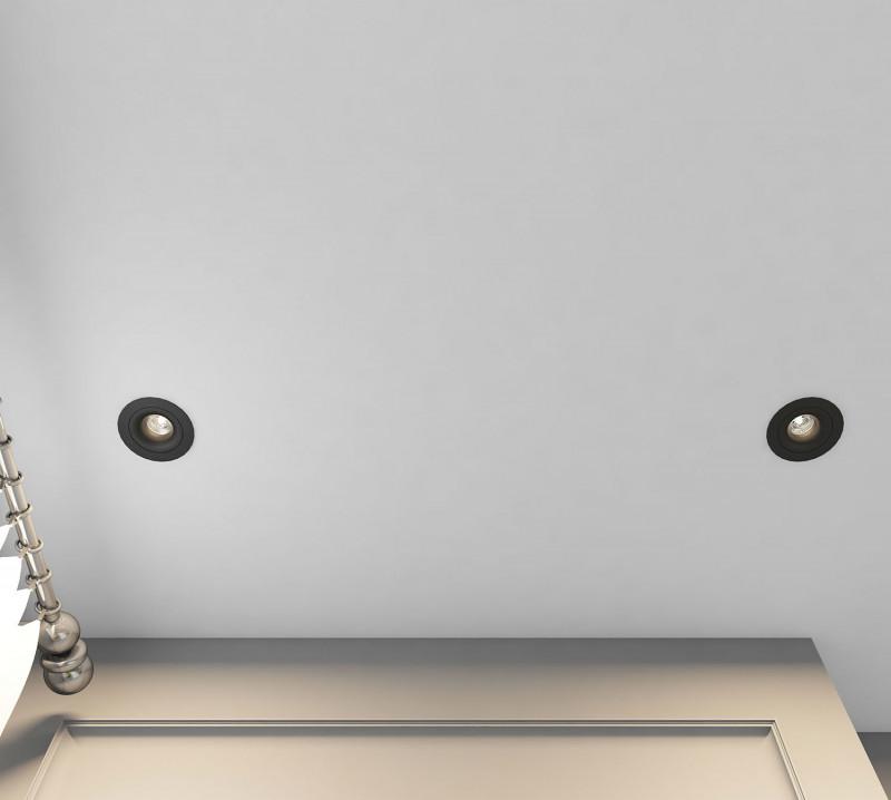  Светильник 50Вт GU10 IP20 встраив. алюм. черн. DENKIRS 677524 фото в каталоге от BTSprom.by