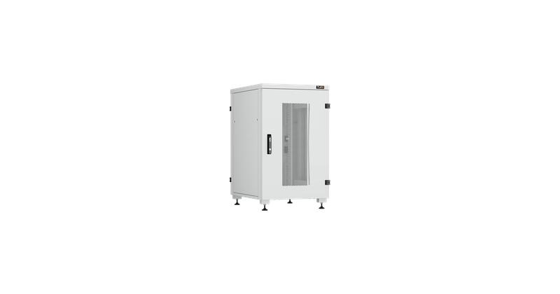 шкаф напольный lite ii 19дюйм 18u 600х974х800мм перфорир. дверь цельнометал. стенки и задн. дверь разобран. сер. tlk tfi-186080-pmmm-r-gy от BTSprom.by
