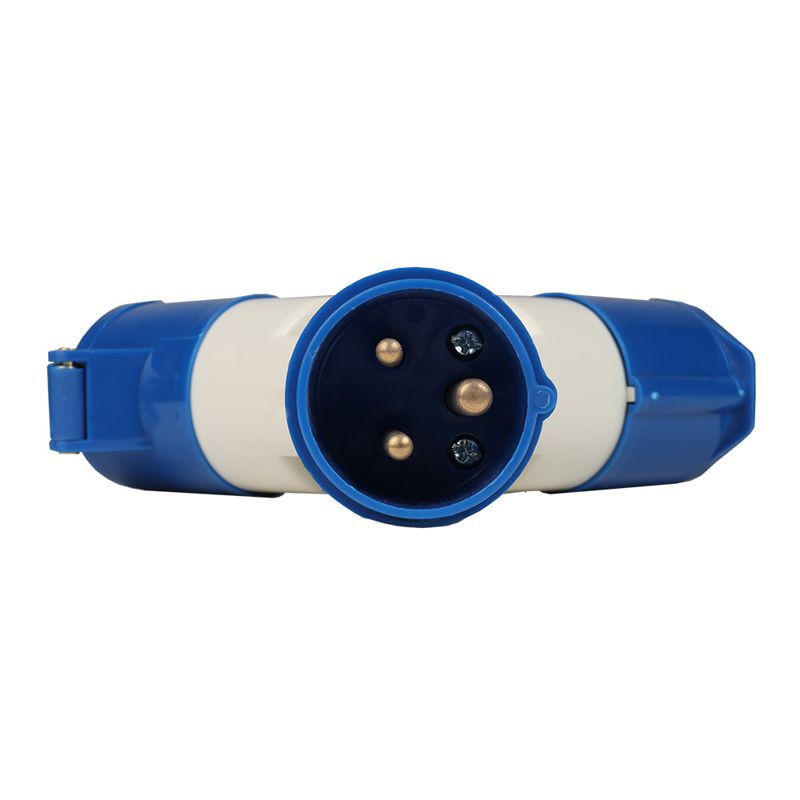  Адаптер силовой двухлучевой 1012 16А 6h 220AC 2P+PE IP44 КЭАЗ 235595 фото в каталоге от BTSprom.by