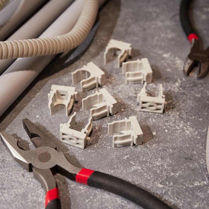  Держатель для труб (клипса) d16мм для монтажн. пистолета сер. Rexant 28-0416-1 фото в каталоге от BTSprom.by