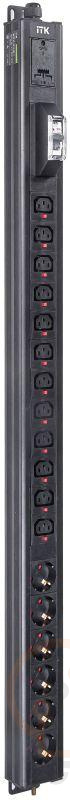 Блок распределения питания BASE PDU PV1111 23U 1ф 16А 6SCHUKO 12C13 3м IEC60309 ITK BS-PV-43-12C13-06D-11 фото в каталоге от BTSprom.by  Блок распределения питания BASE PDU PV1111 23U 1ф 16А 6SCHUKO 12C13 3м IEC60309 ITK BS-PV-43-12C13-06D-11 фото в каталоге от BTSprom.by