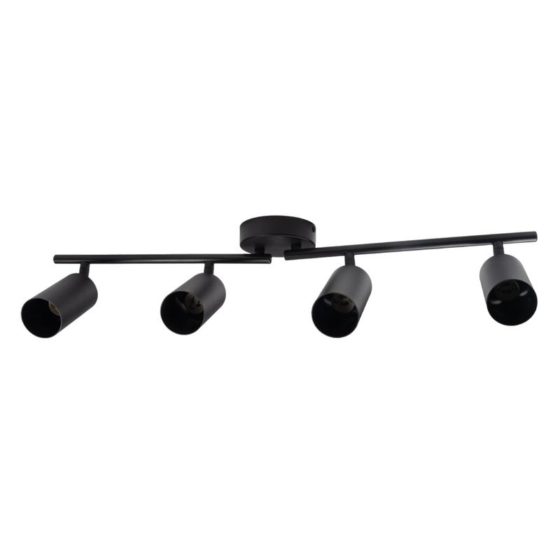 светильник pcl-0504 4xgu10 ip20 230в bl настен./потолочн. декор. под лампу jazzway 5066724 от BTSprom.by