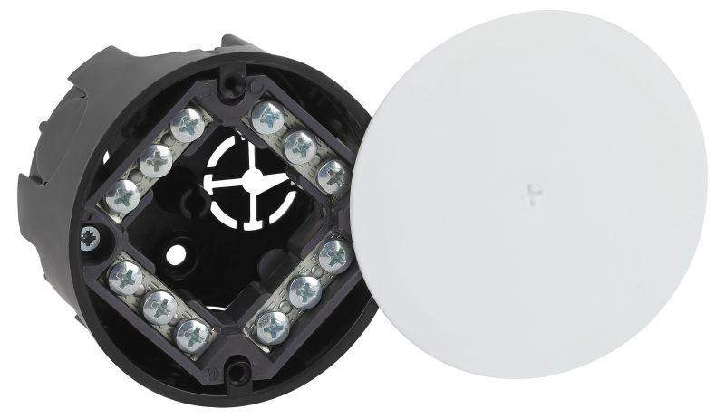 коробка распаячная для твердых стен клеммник крышка ip42 krt-k-74-42 эра б0057231 от BTSprom.by