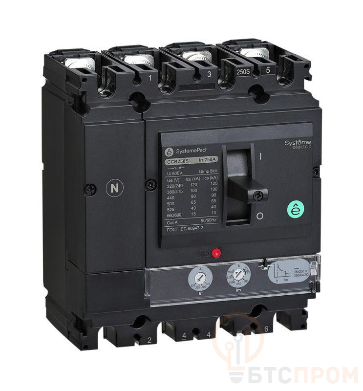 Выключатель автоматический SYSTEMEPACT CCB100 150кА 4P4D TMD80 рычаг SE SPC100L080L4DF фото в каталоге от BTSprom.by  Выключатель автоматический SYSTEMEPACT CCB100 150кА 4P4D TMD80 рычаг SE SPC100L080L4DF фото в каталоге от BTSprom.by