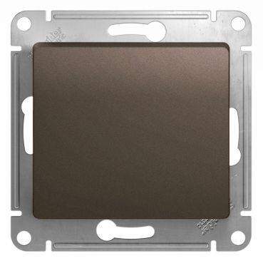 выключатель 1-кл. сп glossa 10а ip20 (сх. 1) 10ax механизм шоколад. se gsl000811 от BTSprom.by