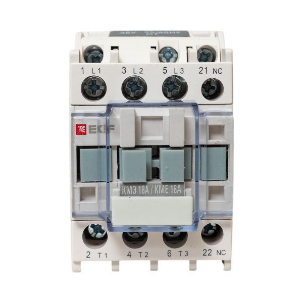  Контактор КМЭ 18А кат. 36В AC 1НЗ PROxima EKF ctr-s-18-36-nc фото в каталоге от BTSprom.by