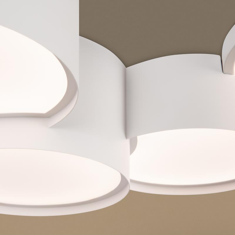  Светильник Molecule 92Вт IP20 потолочн. Freya FR6080CL-L100W фото в каталоге от BTSprom.by