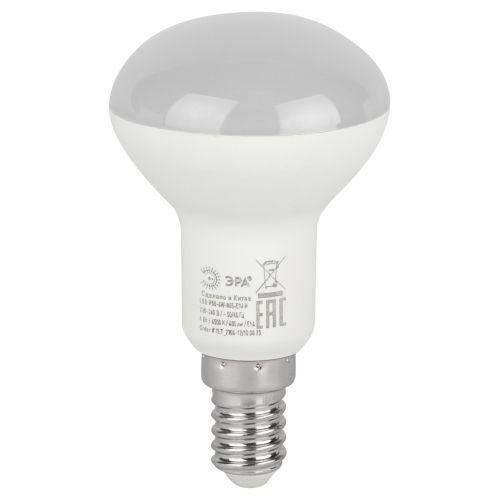 Лампа светодиодная RED LINE LED R50-6W-865-E14 R 6Вт R50 рефлектор 6500К холод.бел. E14 Эра Б0045335 фото в каталоге от BTSprom.by