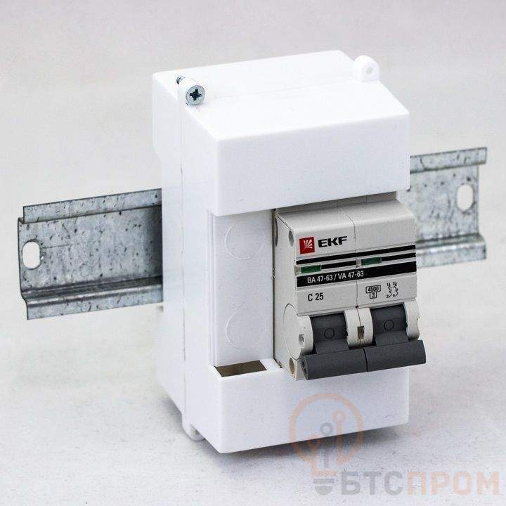  Пломбиратор вводного автомата на DIN-рейку 3 модуля PROxima EKF din-plomb-3 фото в каталоге от BTSprom.by