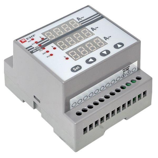  Амперметр цифровой AD-G33 3ф на DIN EKF ad-g33 фото в каталоге от BTSprom.by