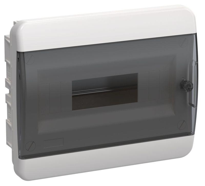 корпус щрв-п-12 tekfor ip41 черн. прозр. дверь пластик. iek tf5-kp12-v-12-41-k01-k03 от BTSprom.by