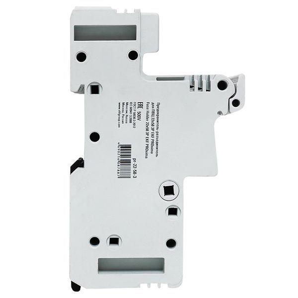  Предохранитель-разъединитель для ПВЦ 22х58 3п EKF pr-22-58-3 фото в каталоге от BTSprom.by