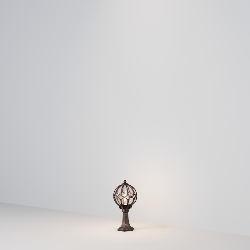  Светильник Via 1х60Вт E27 IP44 ландшафтный Maytoni O024FL-01G фото в каталоге от BTSprom.by