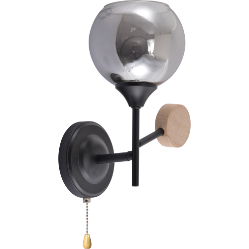  Бра Elouisa 9181-401 60Вт 1хE27 настен. модерн с выключателем Rivoli Б0068404 фото в каталоге от BTSprom.by