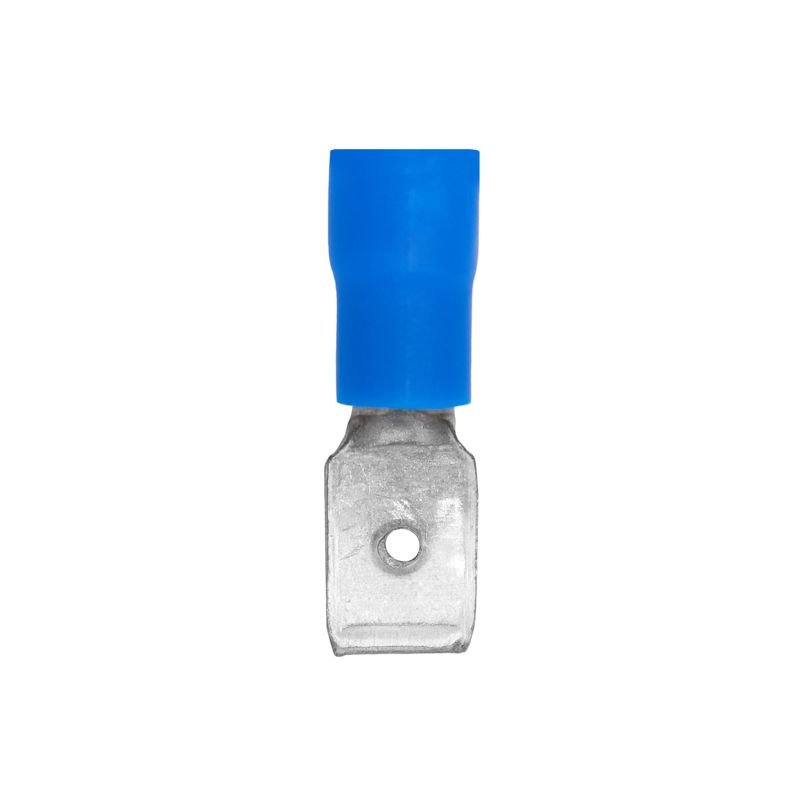  Наконечник изол. "вилка" 1.5-2.5кв.мм А=4.8х0.8мм син. (уп.100шт) DKC 2B32P фото в каталоге от BTSprom.by