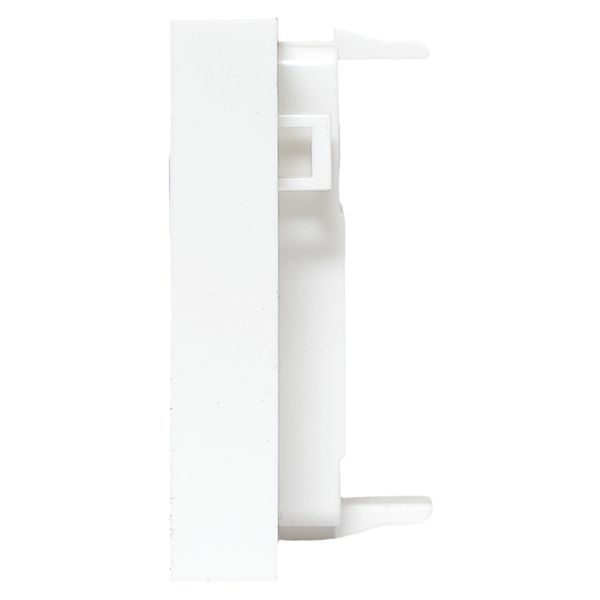  Вставка розеточная 45х45мм формат Mosaic на 1 модуль Keystone защ. шторки с маркером бел. TERACOM PRO EKF TRP-INS-MOS-2M1P-WH фото в каталоге от BTSprom.by