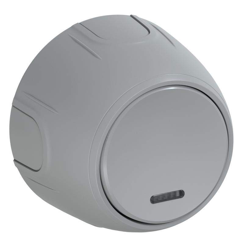 выключатель 1-м rotondo с подсветкой сер. onekeyelectro 7700864 от BTSprom.by