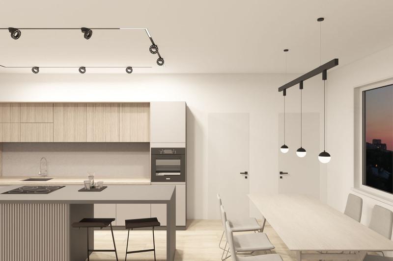  Светильник SMART MOON 12Вт 3000К-6000К DIM подвесной алюм. акрил черн. DENKIRS 717195 фото в каталоге от BTSprom.by