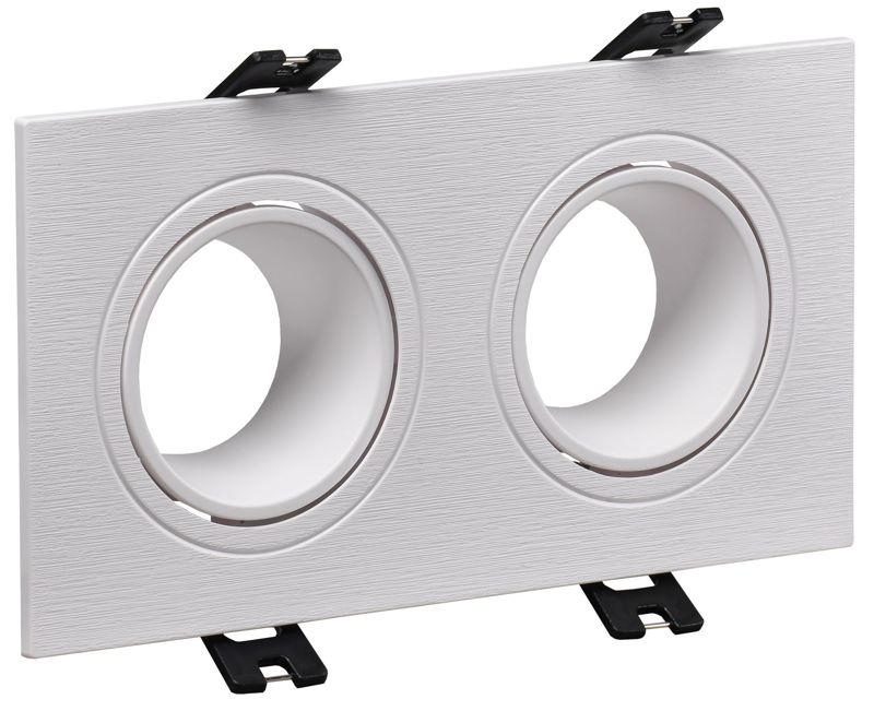 светильник 4102 встраиваемый 2хmr16 квадрат пласт. бел. iek lt-uvb0-4102-gu05-2-k01 от BTSprom.by