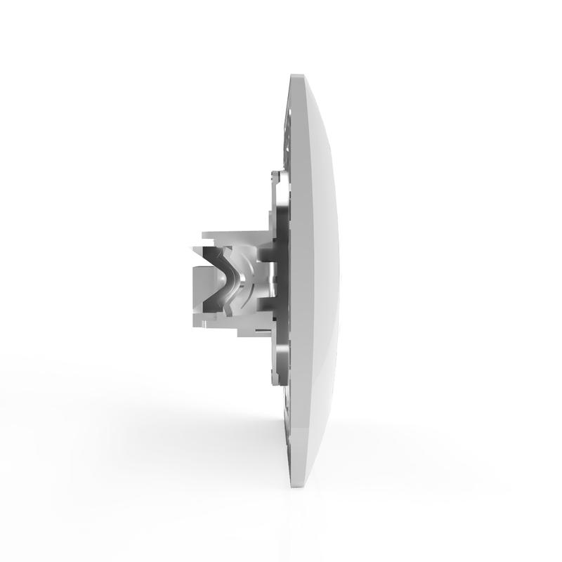  Розетка компьютерная 1-м СП AVA в сборе бел. TOKOV LIGHT TKL-AV-RC1-C01 фото в каталоге от BTSprom.by