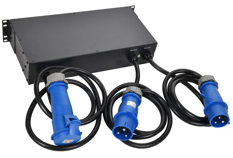  Переключатель автоматический ATS 19дюйм 2U 32А без разъемов ITK ATS-32-2U-0 фото в каталоге от BTSprom.by