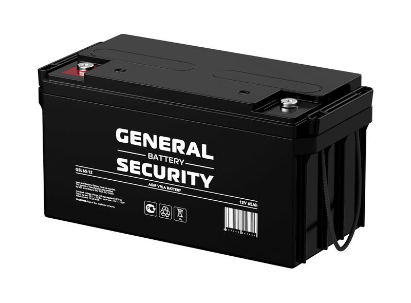 аккумулятор 12в 65а.ч general security gsl65-12 от BTSprom.by