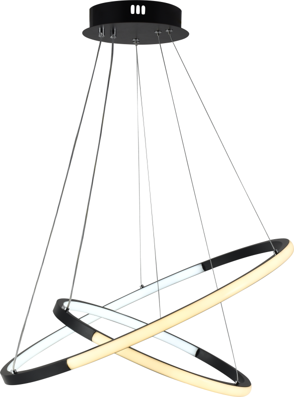 светильник светодиодный lauren 6105-101 86вт 4100к-4300к потолочн. модерн с пультом rivoli б0059015 от BTSprom.by