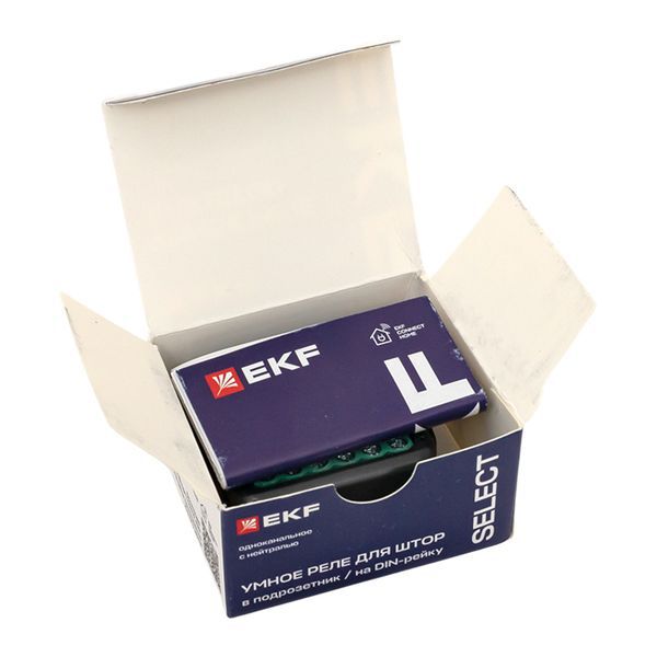  Реле умное для штор в подрозетник 1-канальное Zigbee Connect Select EKF scsh-1g-zb фото в каталоге от BTSprom.by