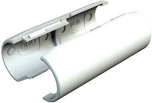 муфта соединительная для труб quick-pipe м32 свет. сер. 2953 m m32 lgr (уп.10шт) obo 2153835 от BTSprom.by