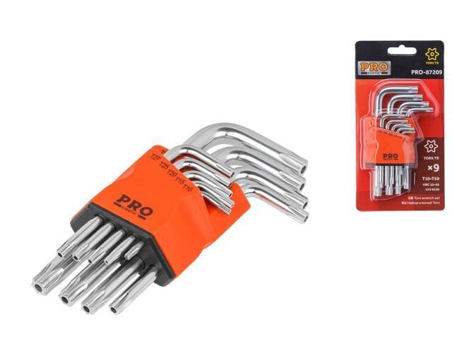 набор ключей torx t10-t50 9шт коротк. pro startul (pro-87209) pro-87209 от BTSprom.by