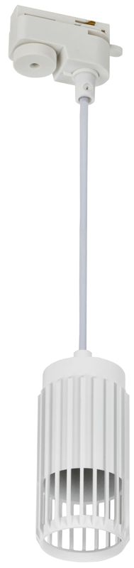 светильник 4213 декоративный трековый подвесной gu10 бел. iek lt-upb0-4213-gu10-1-k01 от BTSprom.by