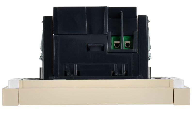  Розетка USB A+C 3.1А FORTE&PIANO FP450 ваниль IEK FP-U22-D31-K10 фото в каталоге от BTSprom.by