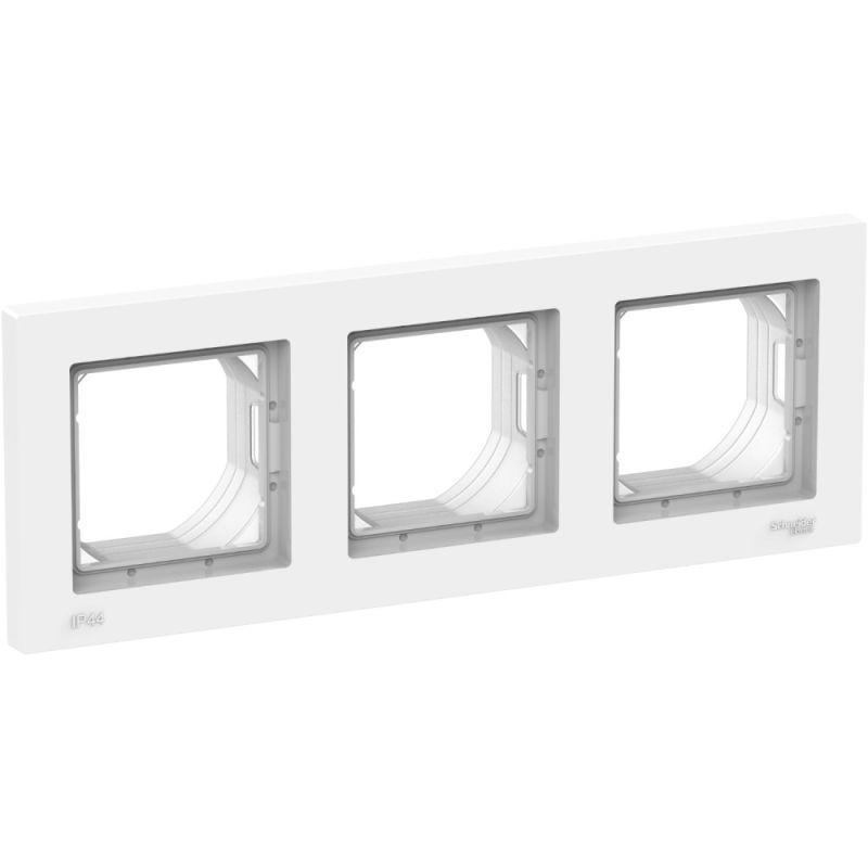 рамка 3-м atlasdesign aqua ip44 бел. se atn440103 от BTSprom.by